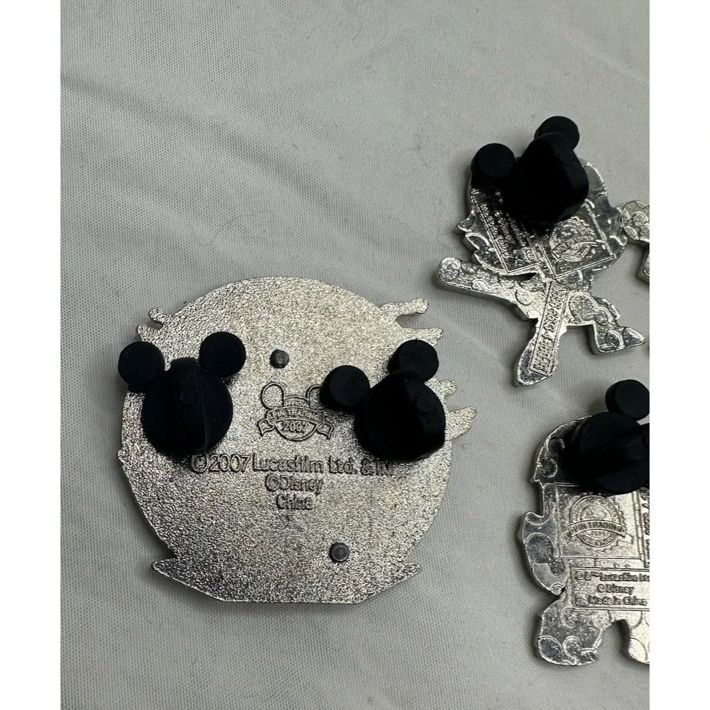 Disney Trading Pins Mickey Star Wars x wing pilot Cuties Set of 5